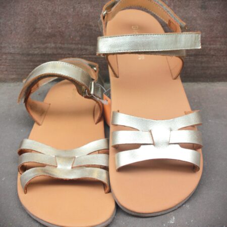 sandales, chaussure, chaussure minimaliste, cuir